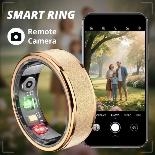 COLMI R10 Smart Ring – 5ATM Waterproof Fitness Ring for Women & Couples - Image 4